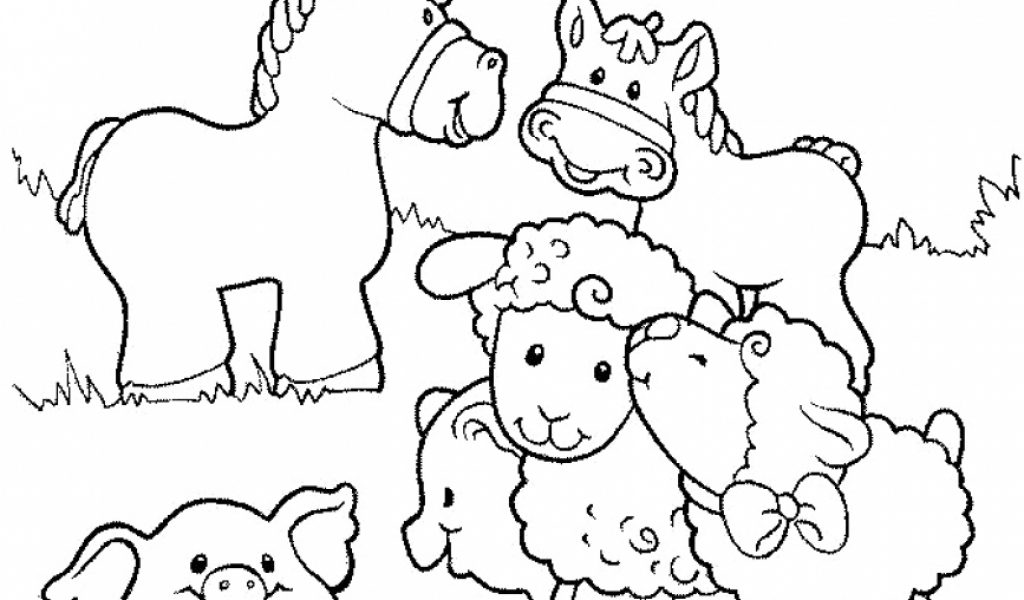 Get This Printable Farm Animal Coloring Pages for Kids 5prtr