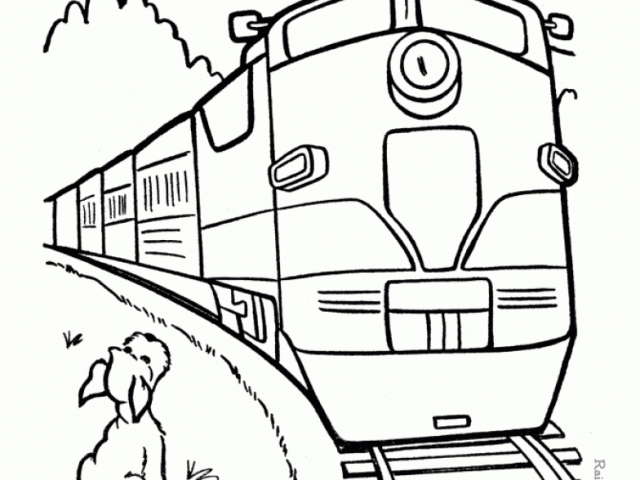 Get This Train Coloring Pages for Kids 61729