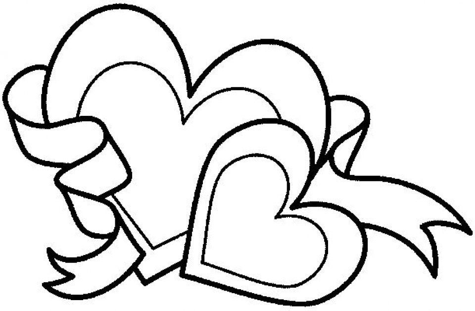 Free Hearts Coloring Pages Toddlers 4jgo1 Heart