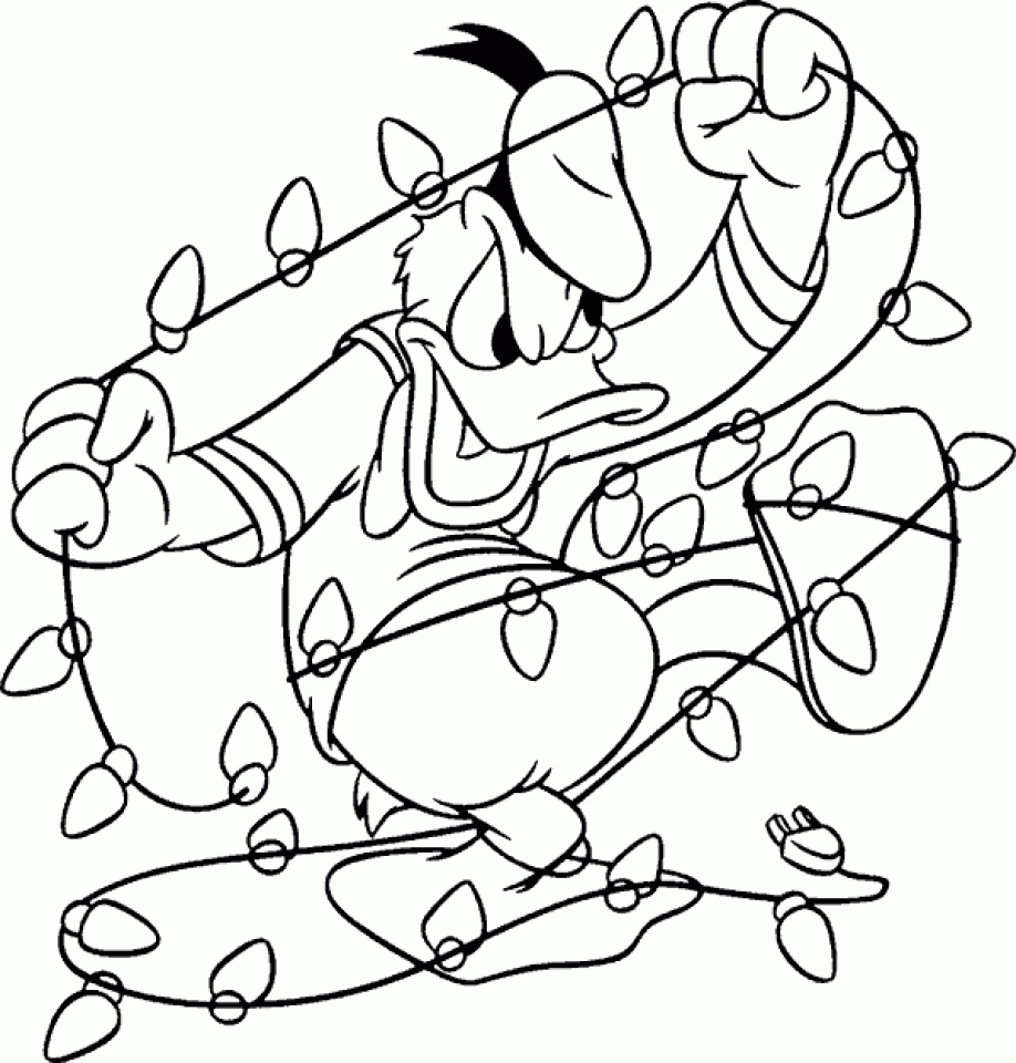 Get This Kids' Printable Disney Christmas Coloring Pages LC20F 