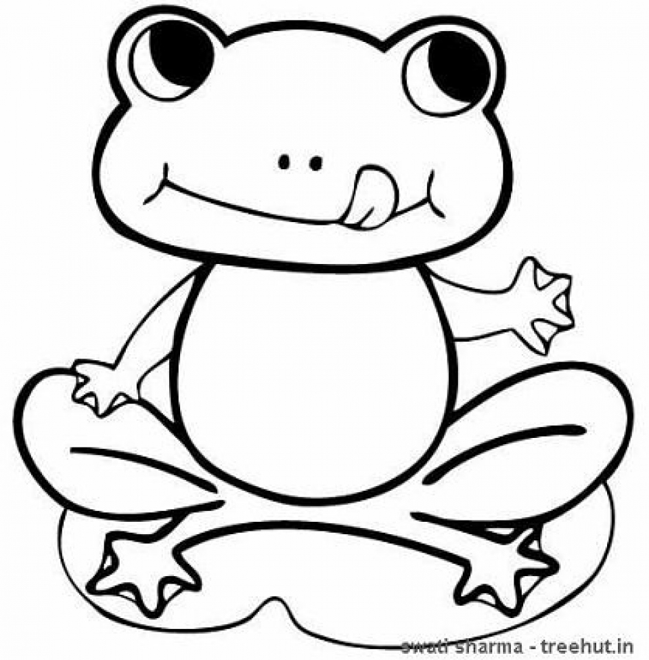 20 Free Printable Frog Coloring Pages EverFreeColoring