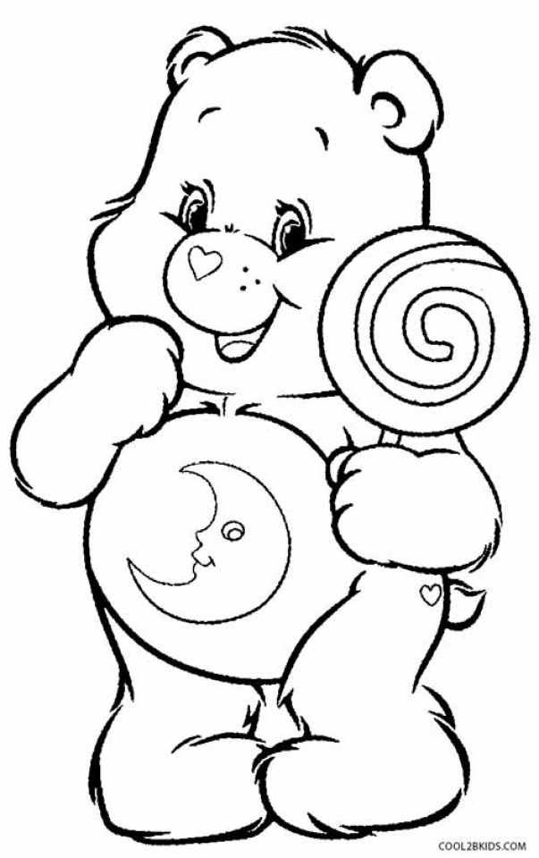 Care Bear Coloring Pages Free Print J6hdb