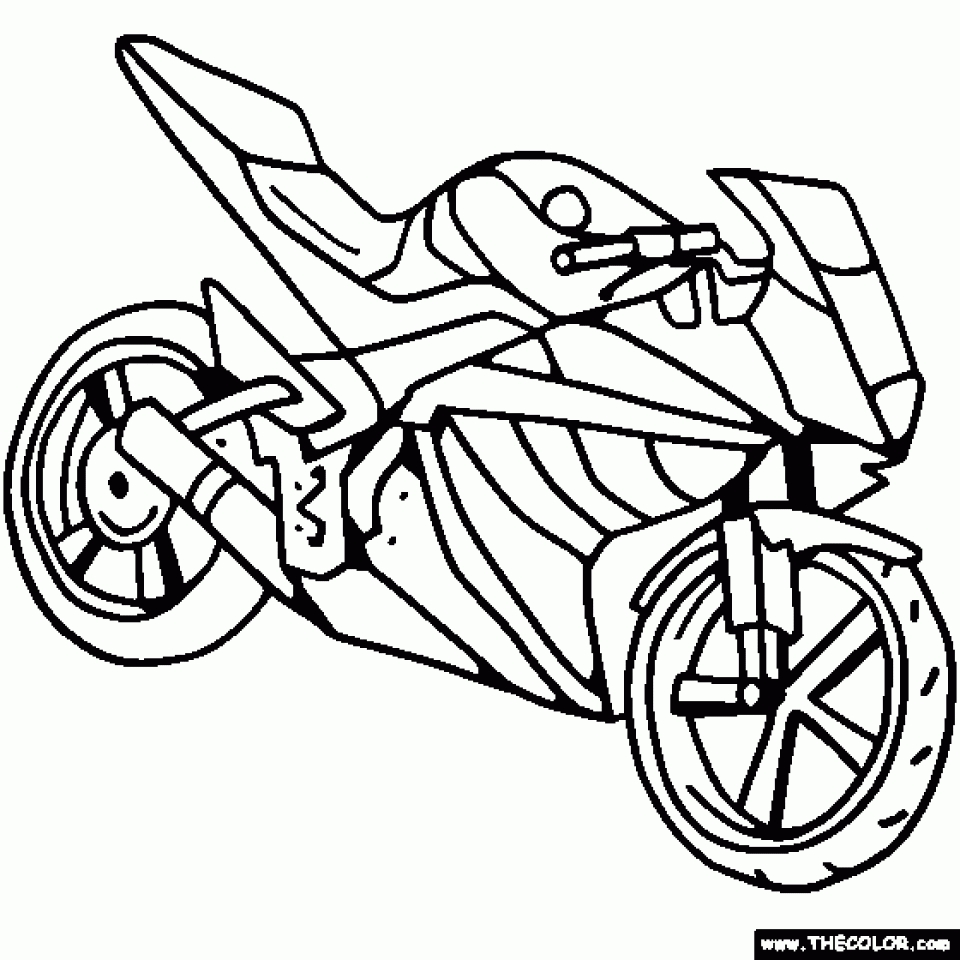Get This Dirt Bike Coloring Pages Printable for Kids r1n7l