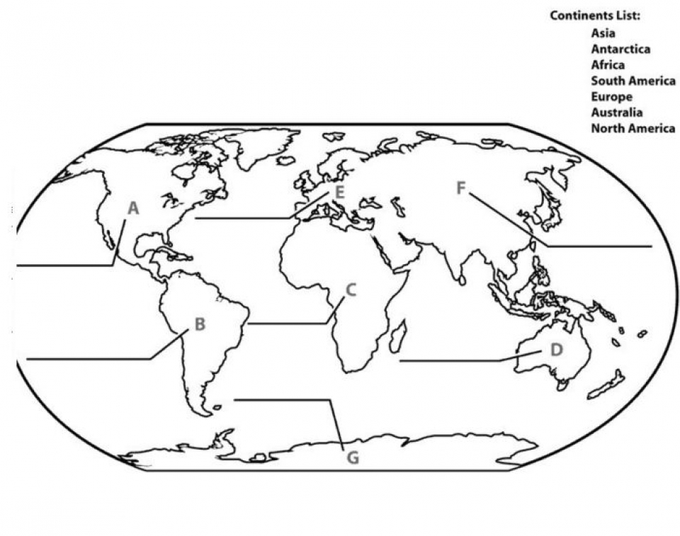 Get This Easy Preschool Printable Of World Map Coloring Pages Qov5f