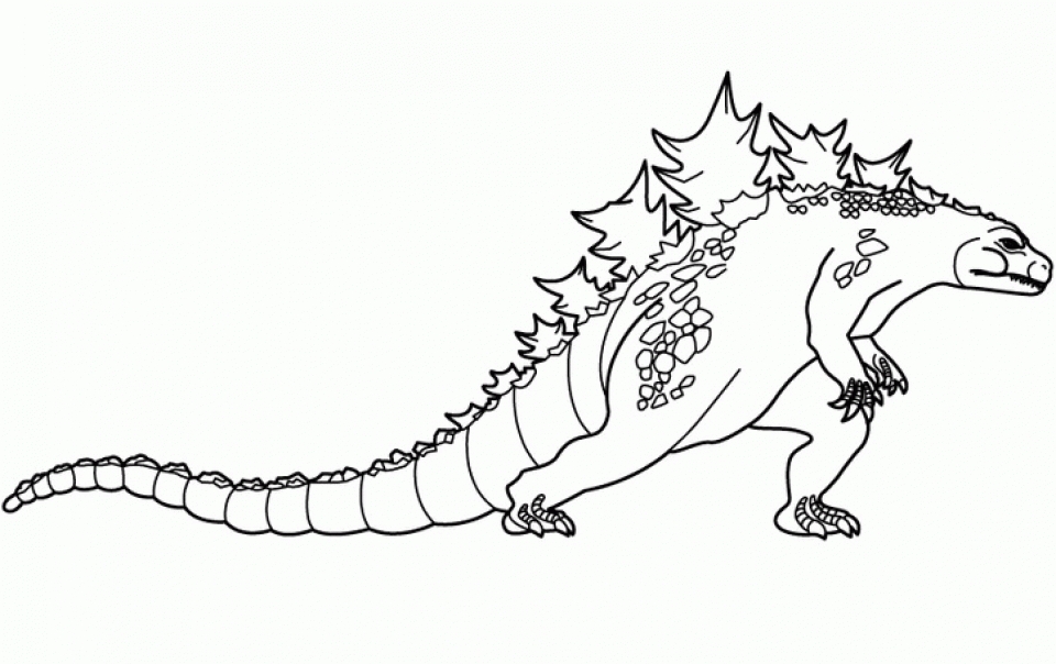 65 Top Coloring Pages Godzilla  Images