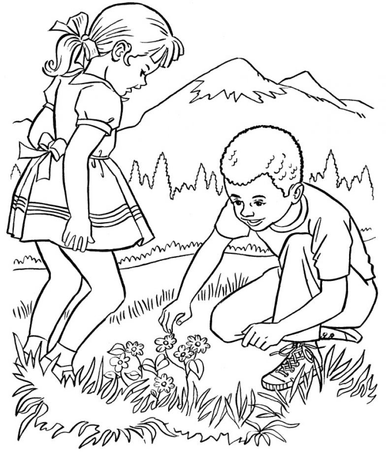 Get This Easy Printable Nature Coloring Pages for Children la4xx