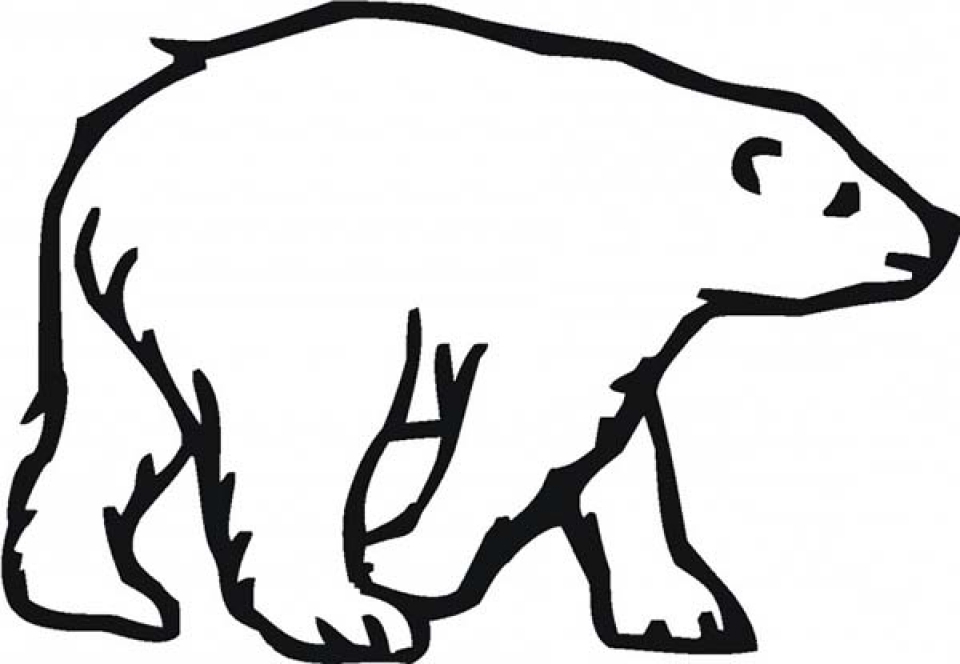 Get This Easy Printable Polar Bear Coloring Pages for Children la4xx