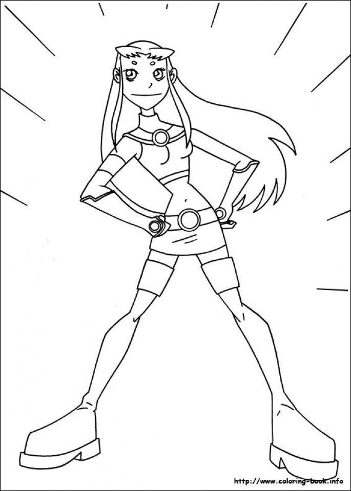 Get This Easy Printable Teen Titans Coloring Pages for ...