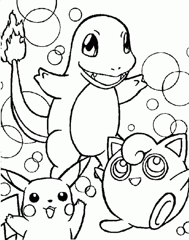 17 Pokemon Coloring Pages Kids Images, Stock Photos, 3D objects, & Vectors