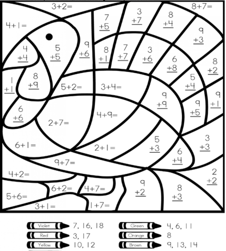20 Free Printable Math Coloring Pages EverFreeColoring