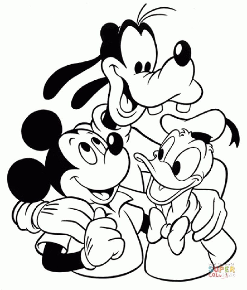 20 Free Printable Mickey Mouse Coloring Pages For Kids EverFreeColoring