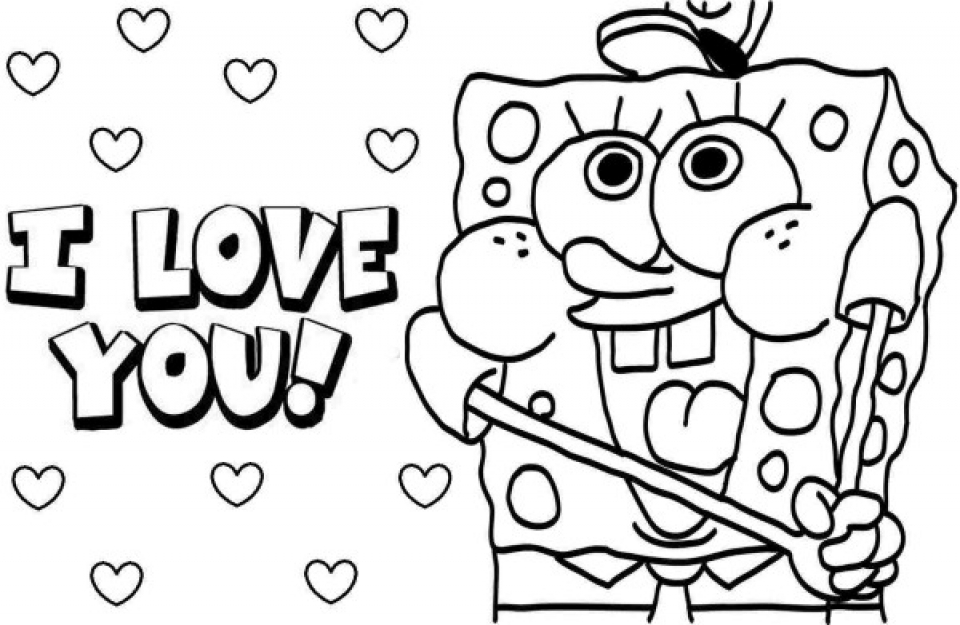 Get This Free Preschool I Love You Coloring Pages To Print P1ivq