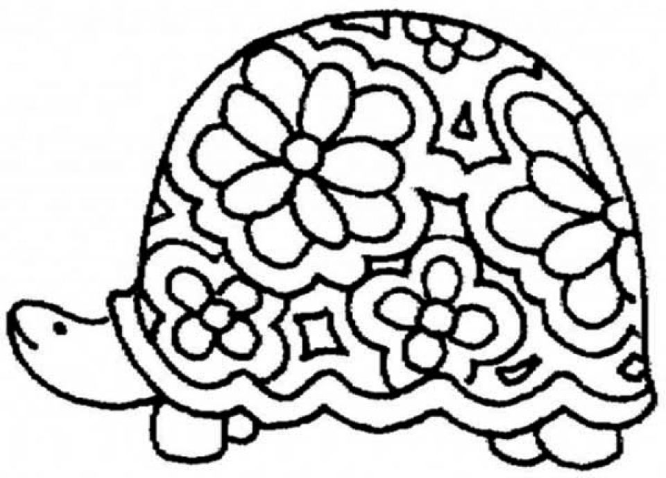 71 Printable Turtle Coloring Pages : Just Kids