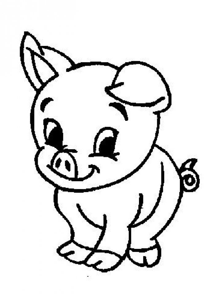 Download Get This Free Simple Farm Animal Coloring Pages for ...