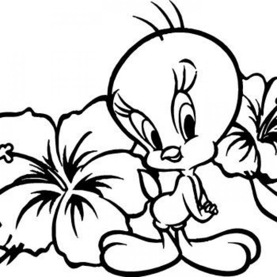 Get This Free Tweety Bird Coloring Pages to Print 16629