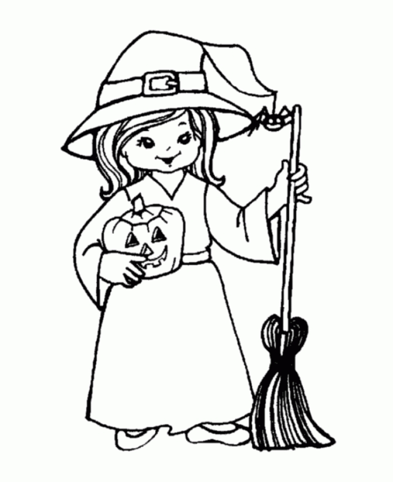 Get This Kids' Printable Witch Coloring Pages uNrZj