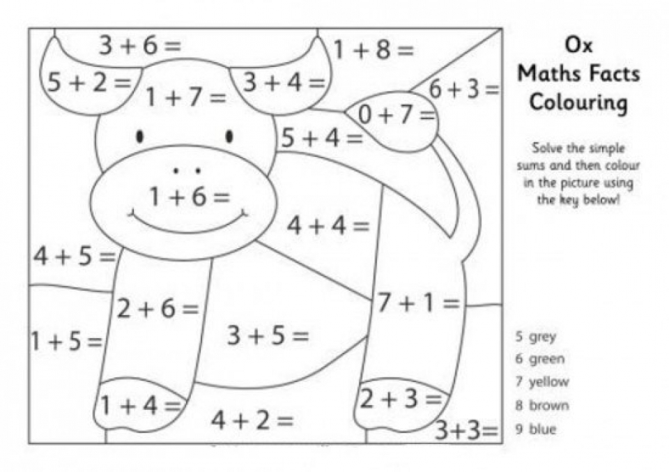 Get This Math Coloring Pages to Print Online lj8rr