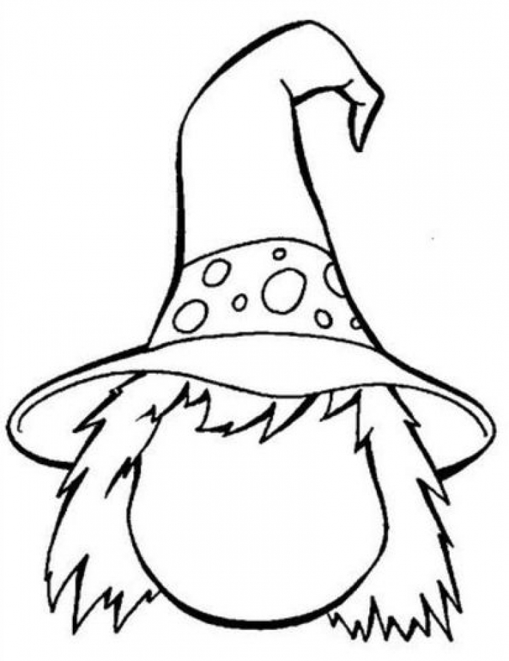 Blank Halloween Coloring Pages 2