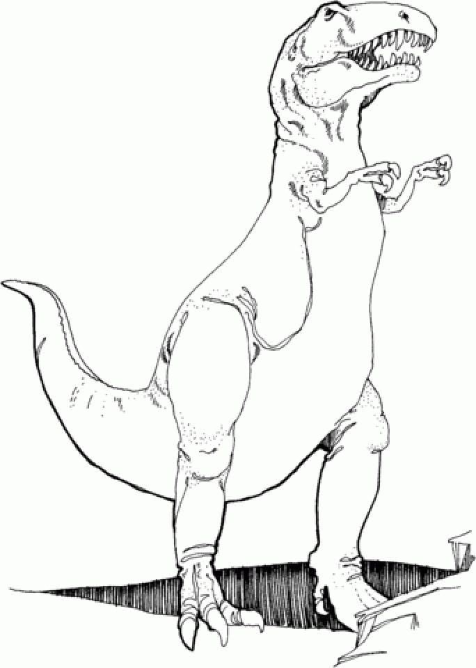 Download Get This Online T Rex Coloring Pages 88275