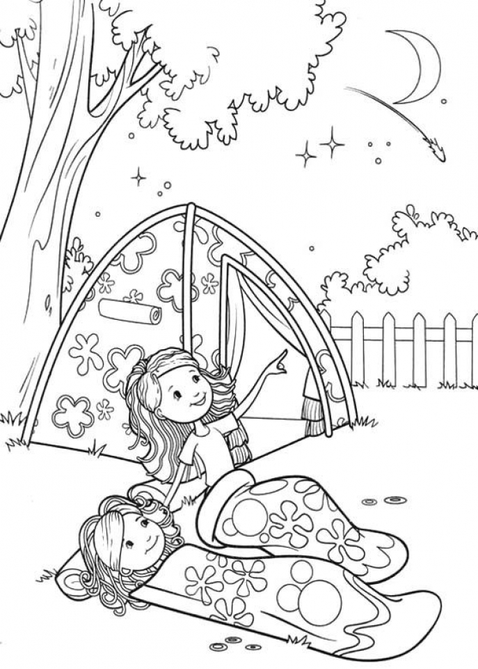 Download Get This Printable Camping Coloring Pages 41558