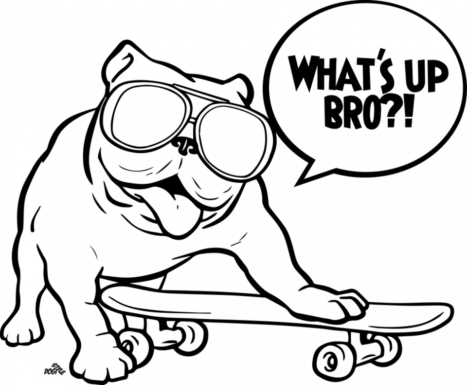 dog coloring pages