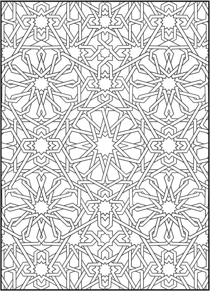 Get This Printable Mosaic Coloring Pages 87126