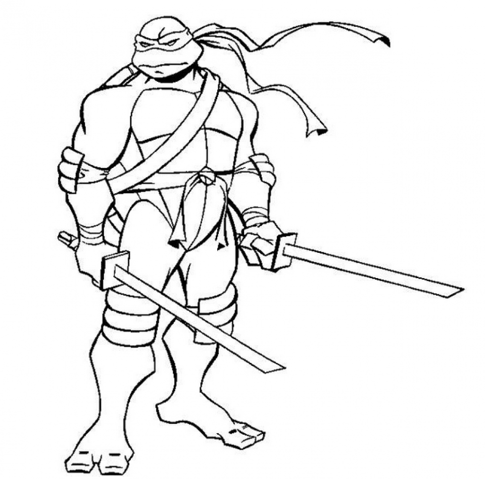 Printable Coloring Pages Ninja Turtles - Get Your Hands on Amazing Free ...
