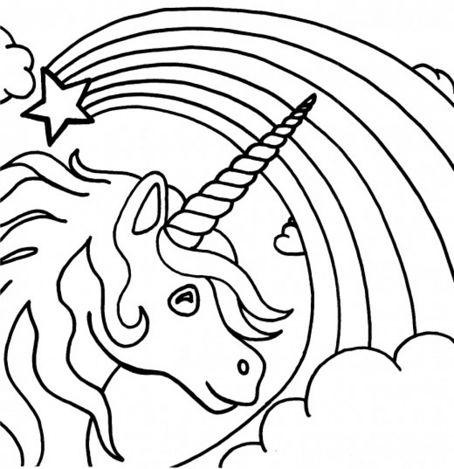 Get This Printable Unicorn Coloring Pages 20 