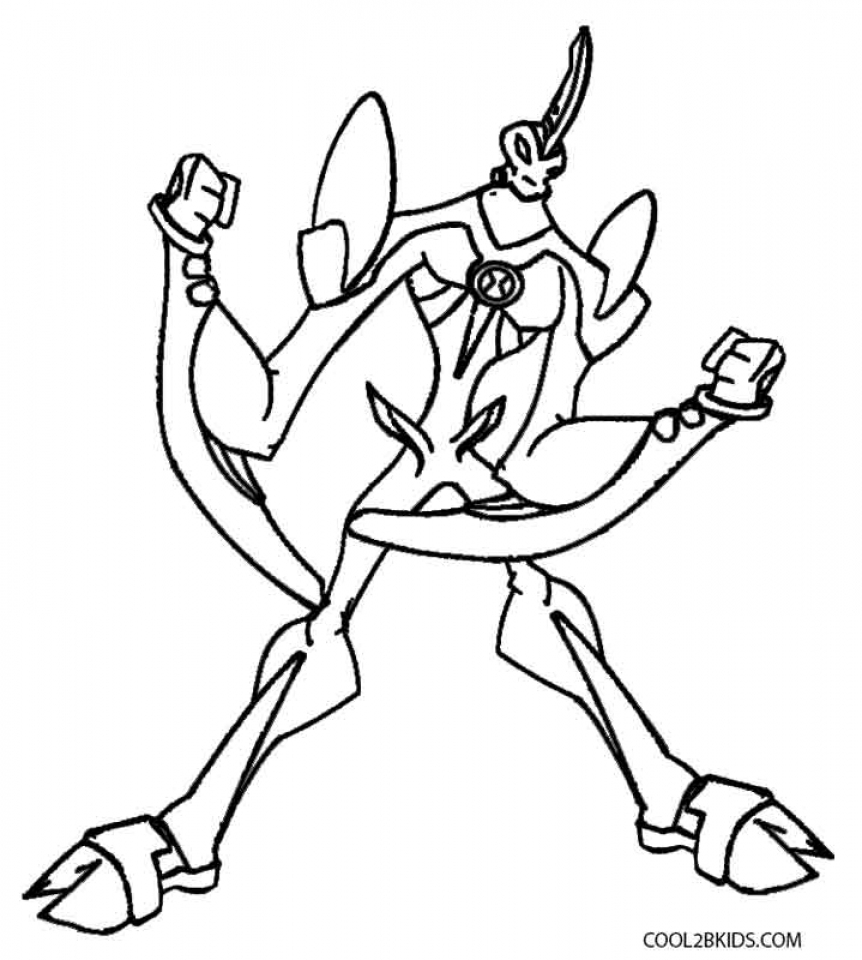 Get This Ben 10 Coloring Pages Free Printable q8ix5