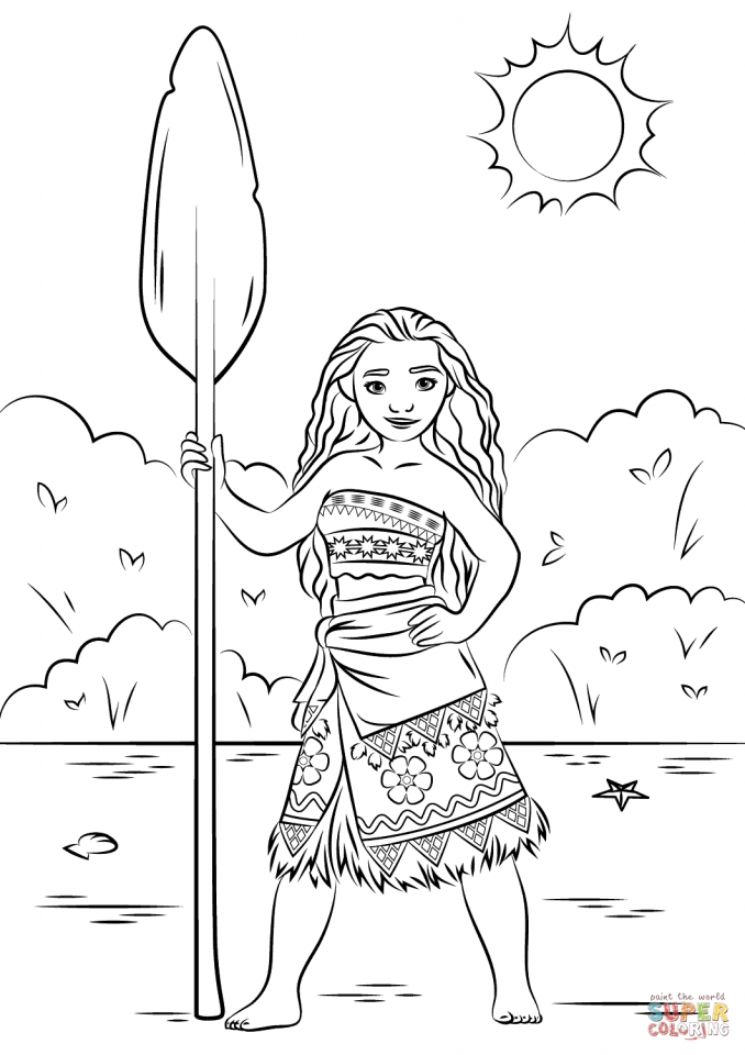 Get This Disney Moana Coloring Pages PL21Z