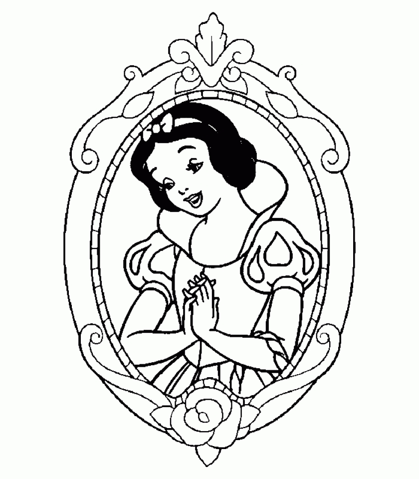 Free Disney Princess Coloring Printables