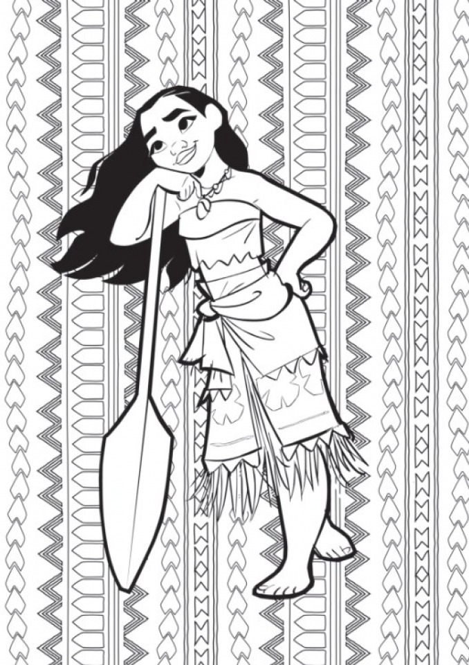 Get This Disney Princess Moana Coloring Pages To Print Ty24i