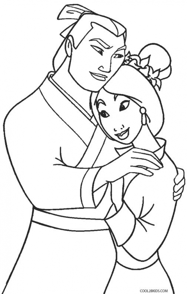 Get This Disney Princess Mulan Coloring Pages 454lz