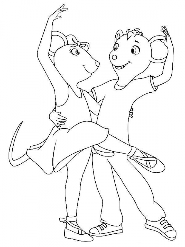 Download Get This Free Angelina Ballerina Coloring Pages to Print ...