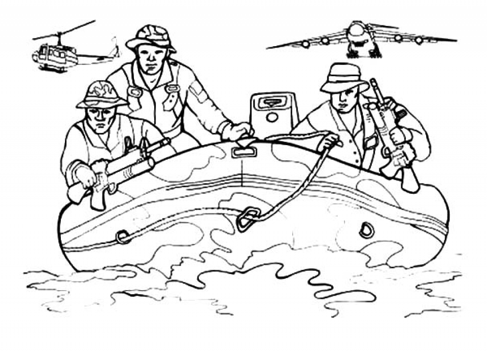 Free Army Coloring Pages Print 6pyax