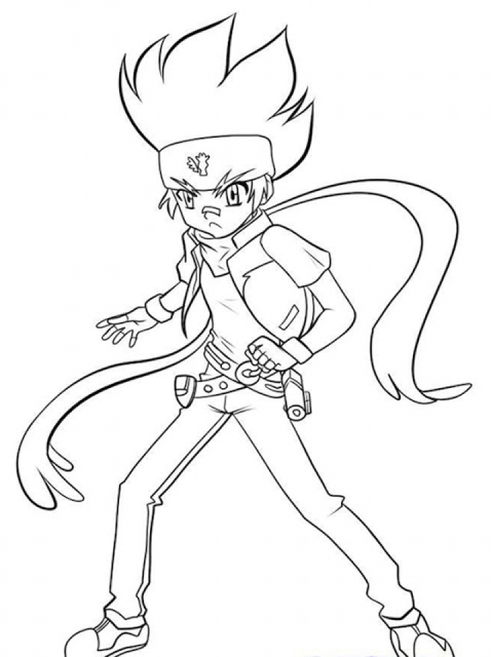 Get This Free Beyblade Coloring Pages to Print 33958