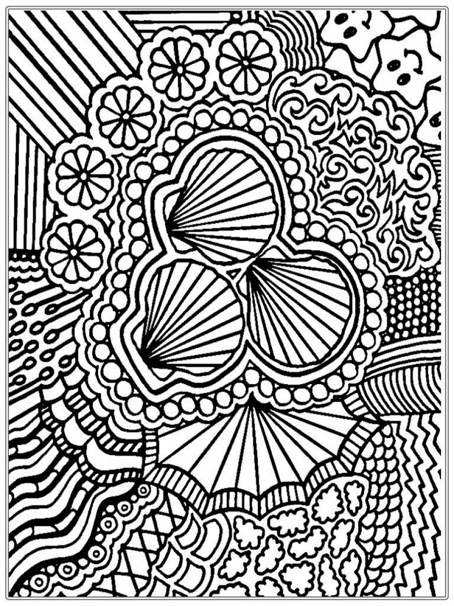Get This Free Complex Coloring Pages to Print for Adults SZ9MR
