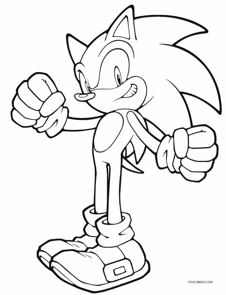 Download Get This Free Sonic Coloring Pages 623671