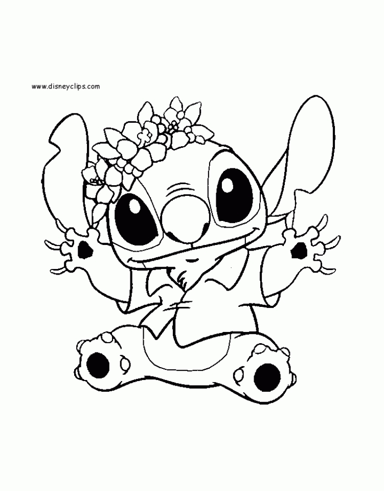 Get This Free Stitch Coloring Pages 18fg27
