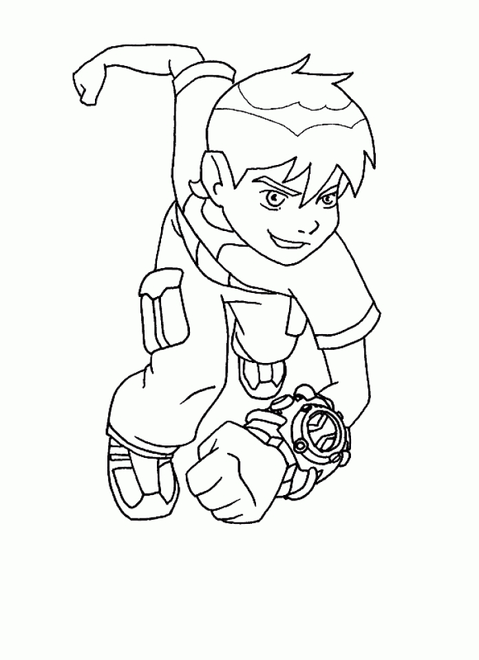Get This Online Ben 10 Coloring Pages a9m0j