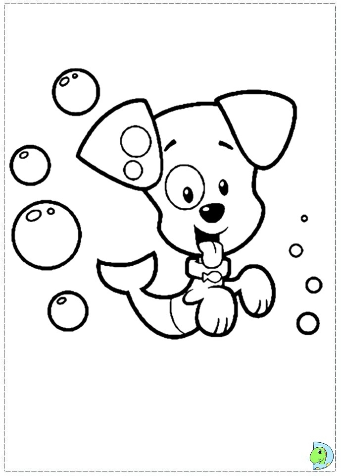 Printable Fish Coloring Pages 810607 Online Bubble Guppies 476854 Guppy