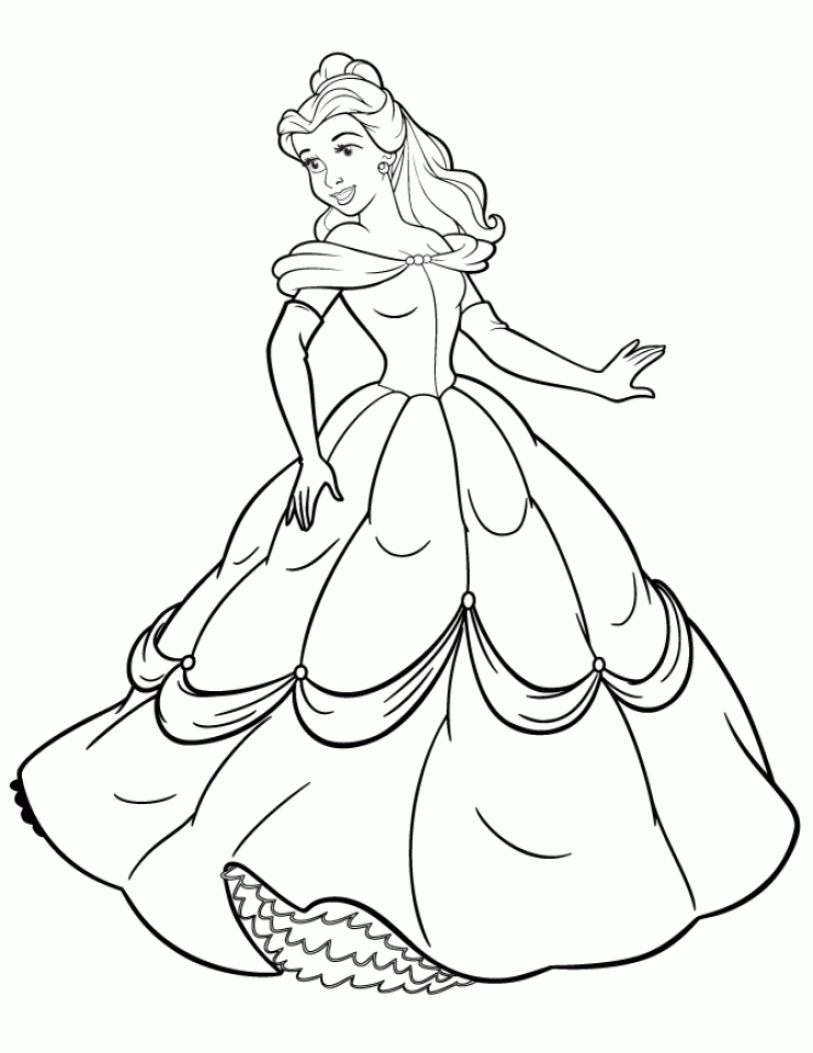 disney princess coloring pages for adults