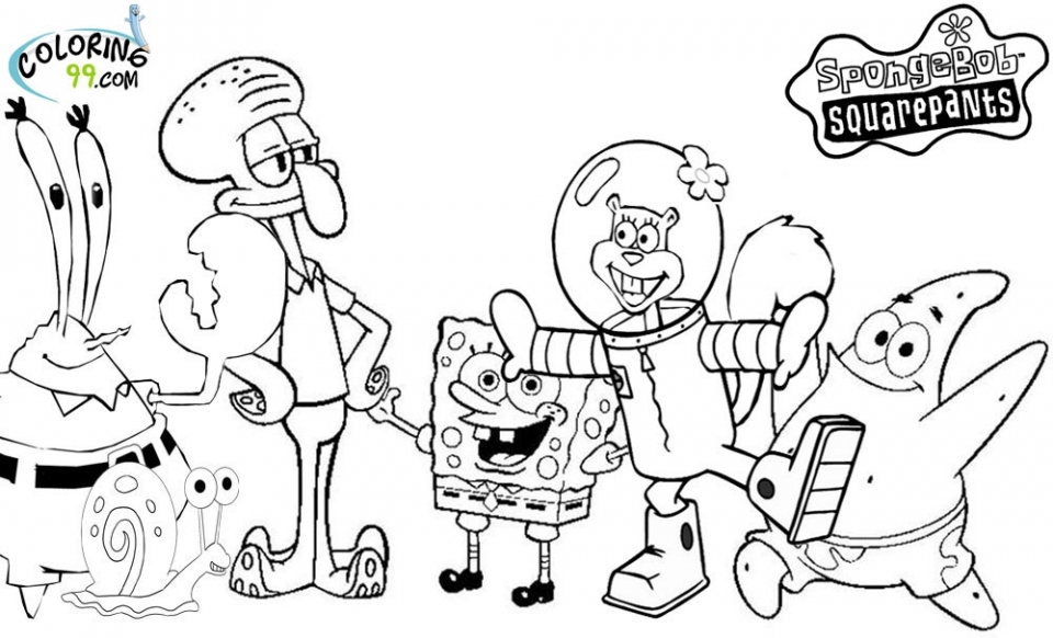 Download Get This Online Spongebob Squarepants Coloring Pages a9m0j