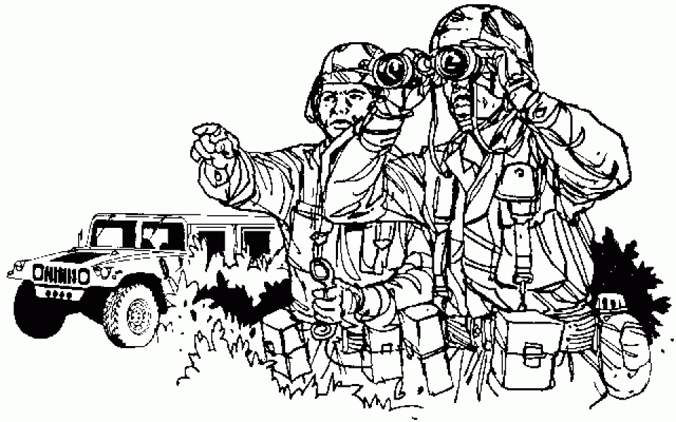 Get This Printable Army Coloring Pages 7ao0b