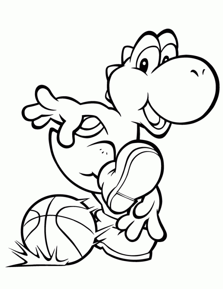 Download Get This Printable Basketball Coloring Pages 808705