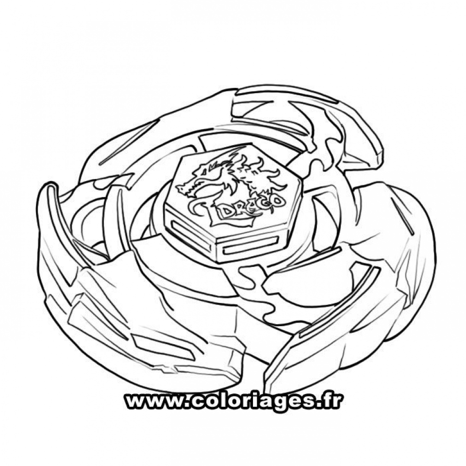 Beyblade  Free Colouring Pages