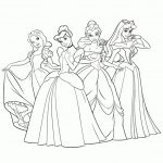 20+ Free Printable Disney Princesses Coloring Pages - EverFreeColoring.com