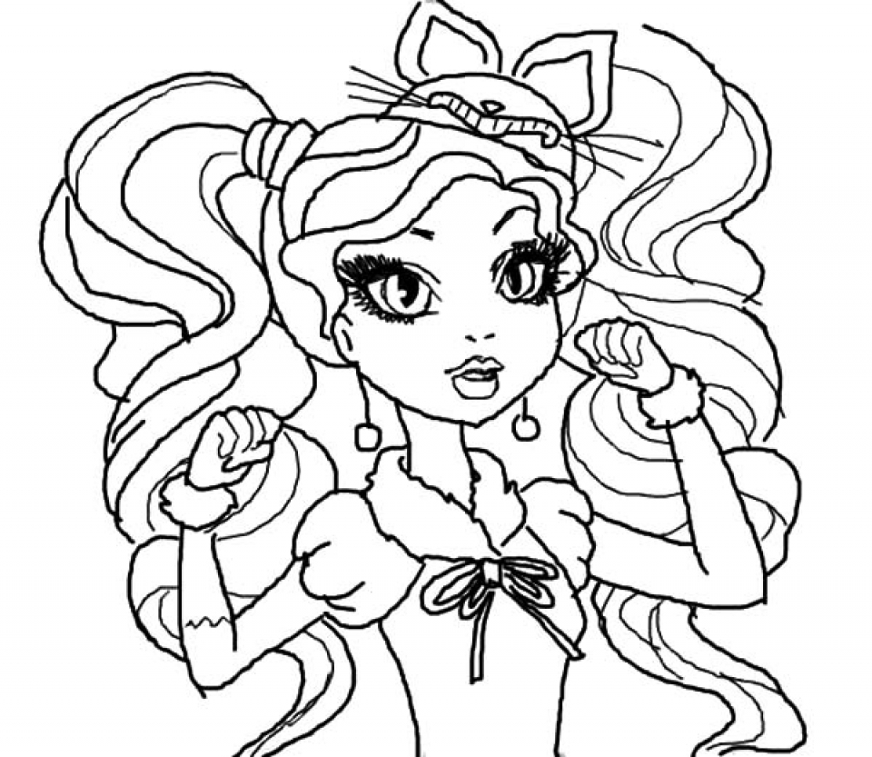 baby ever after high coloring pages - photo #26