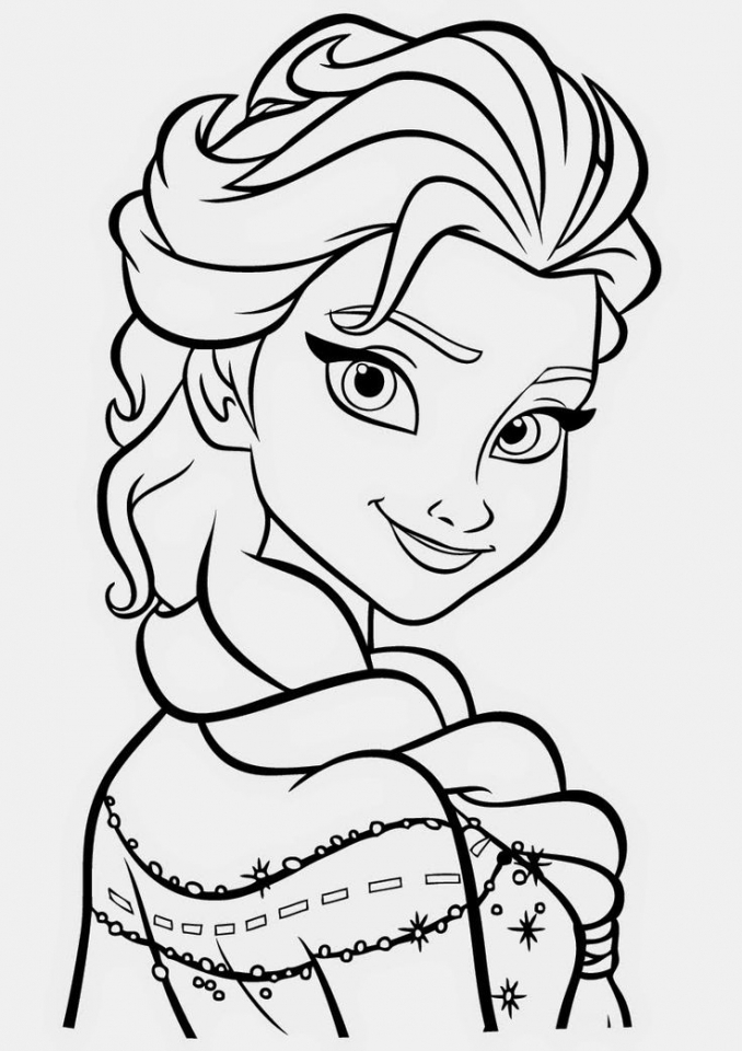 Get This Printable Frozen Coloring Pages 171715