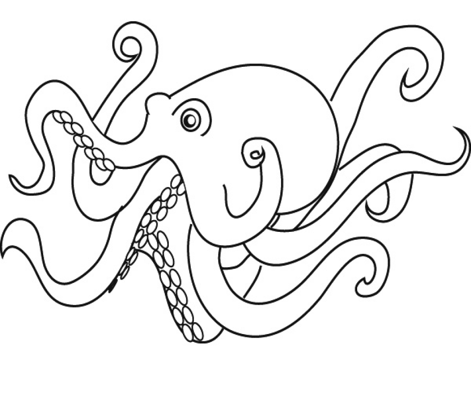Get This Printable Octopus Coloring Pages Online 2x548
